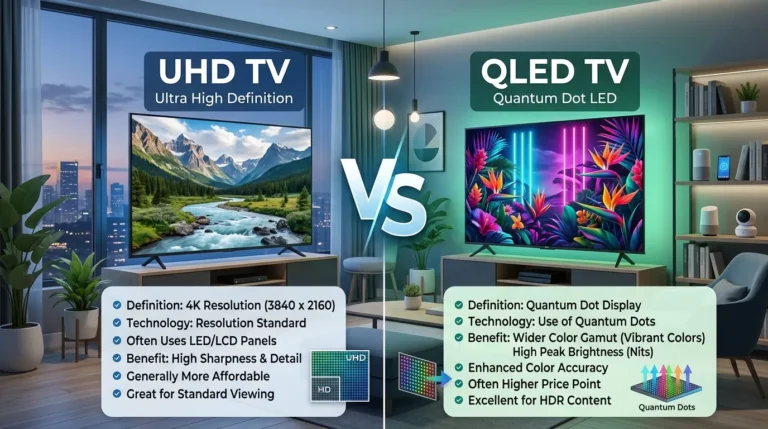 UHD or QLED