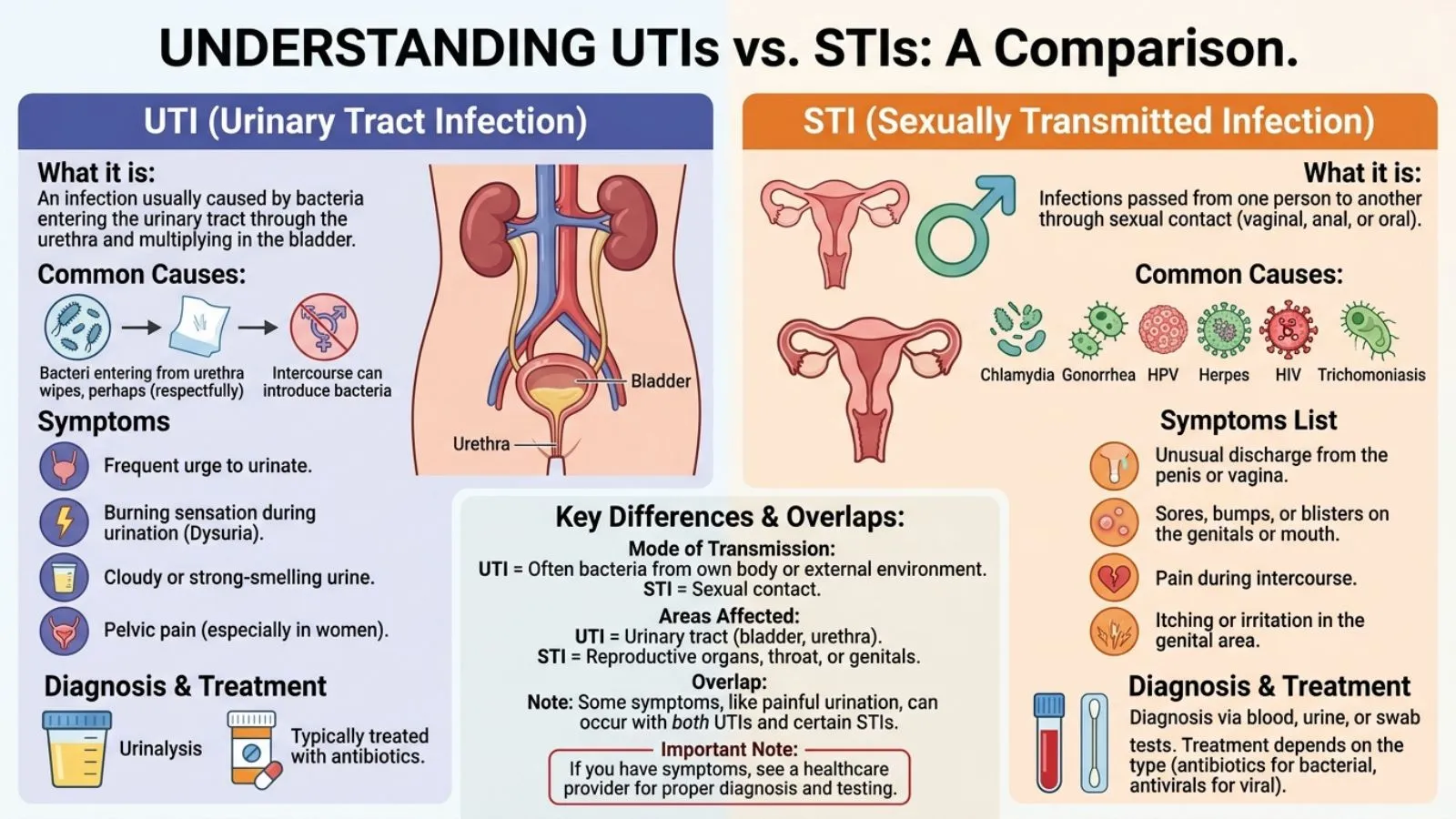 UTI or STI
