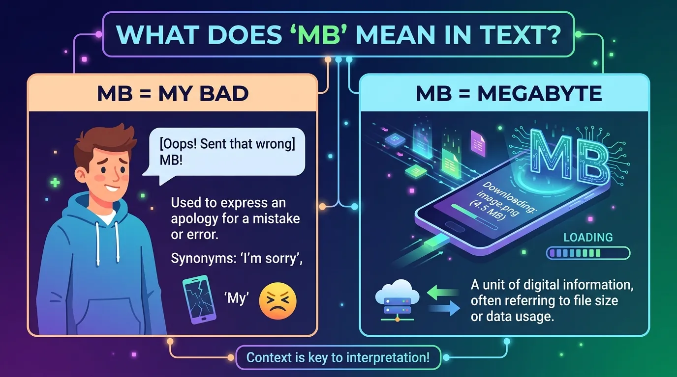 What Does MB Mean in Text