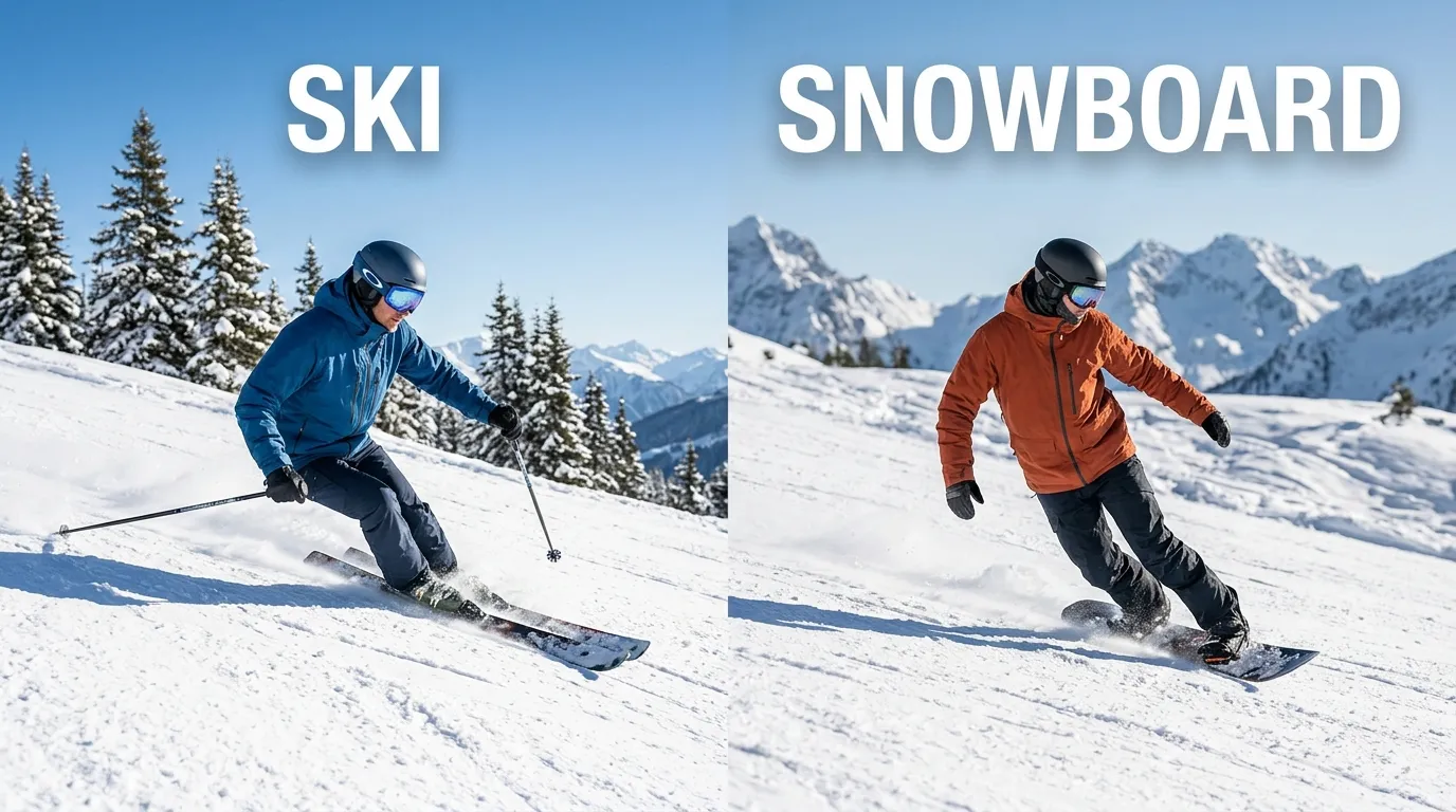 Ski or Snowboard